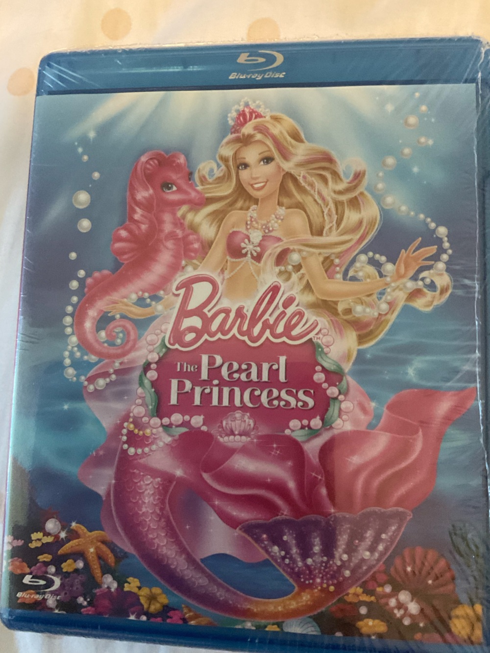 Mattel Barbie Pearl Princess Blu-ray New Sealed